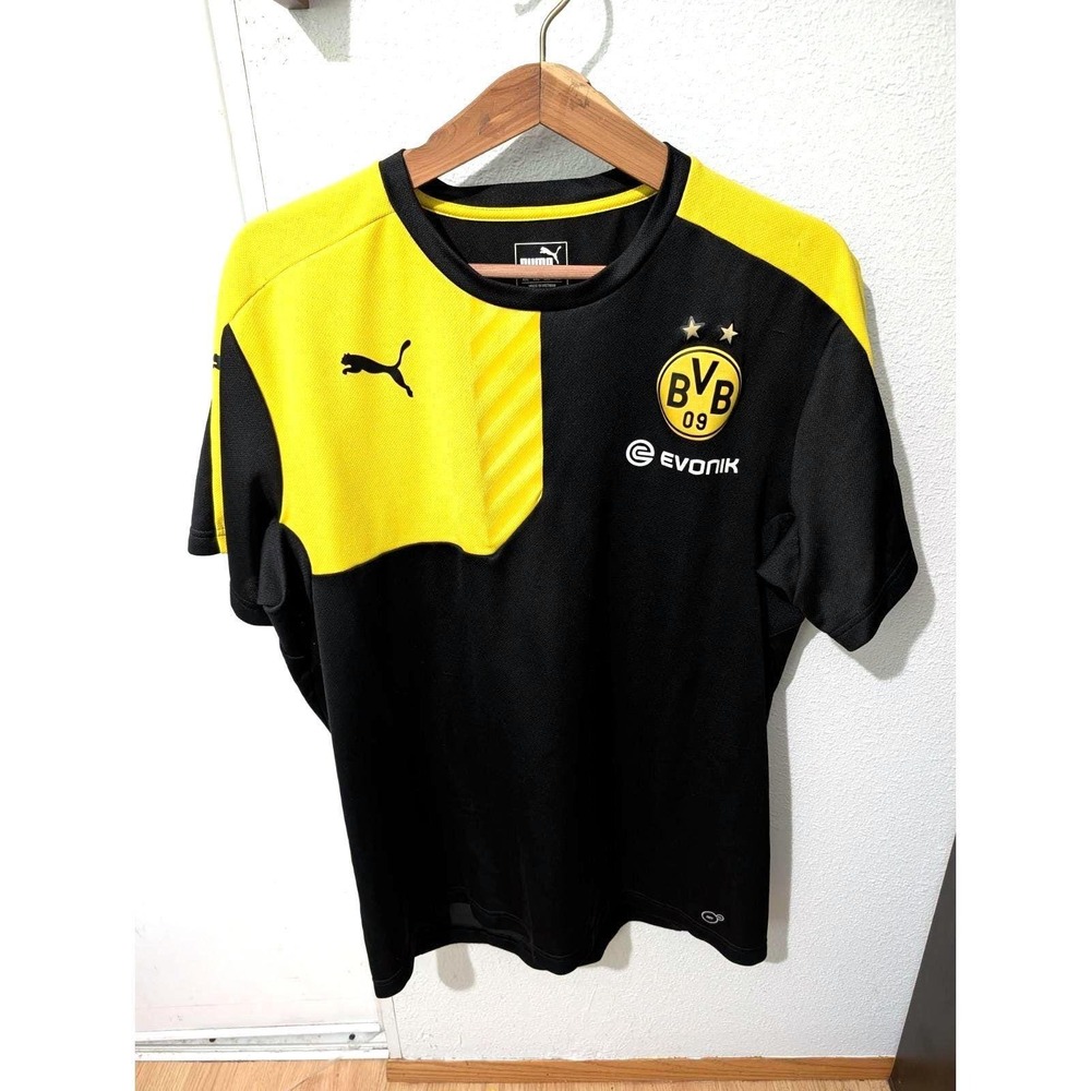 Vintage Borussia Dortmund BVB Mario Gotze Soccer Jersey Germany Puma Men's XXL